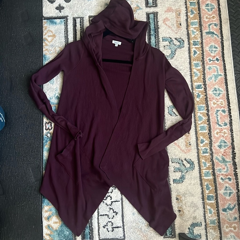 Splendid hooded cardigan